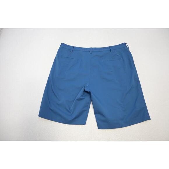 Adidas Golf Shorts ClimaLite Stretch Blue Flat Athletic 10.5" INS Mens Sz 40 - Picture 4 of 5